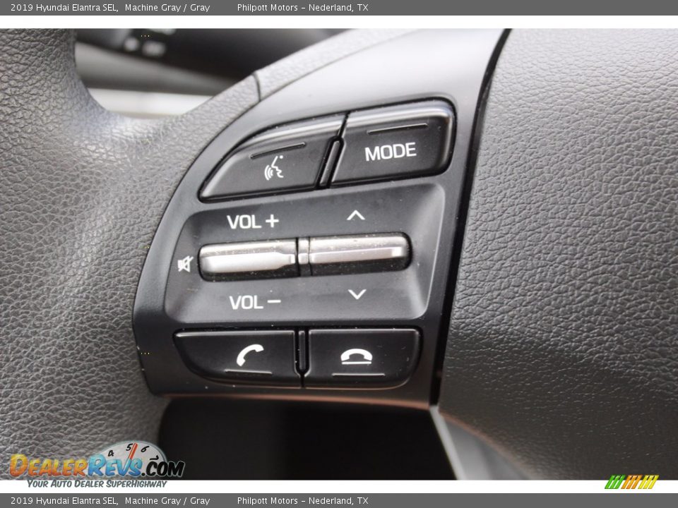 2019 Hyundai Elantra SEL Machine Gray / Gray Photo #13
