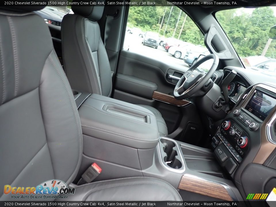 Front Seat of 2020 Chevrolet Silverado 1500 High Country Crew Cab 4x4 Photo #9