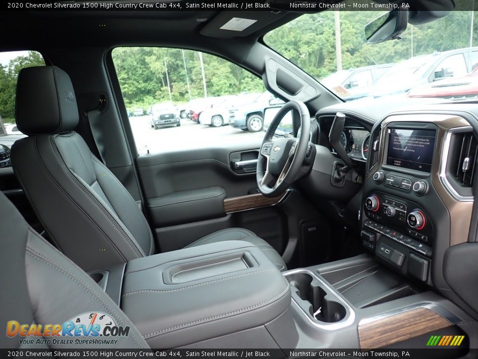 Front Seat of 2020 Chevrolet Silverado 1500 High Country Crew Cab 4x4 Photo #10