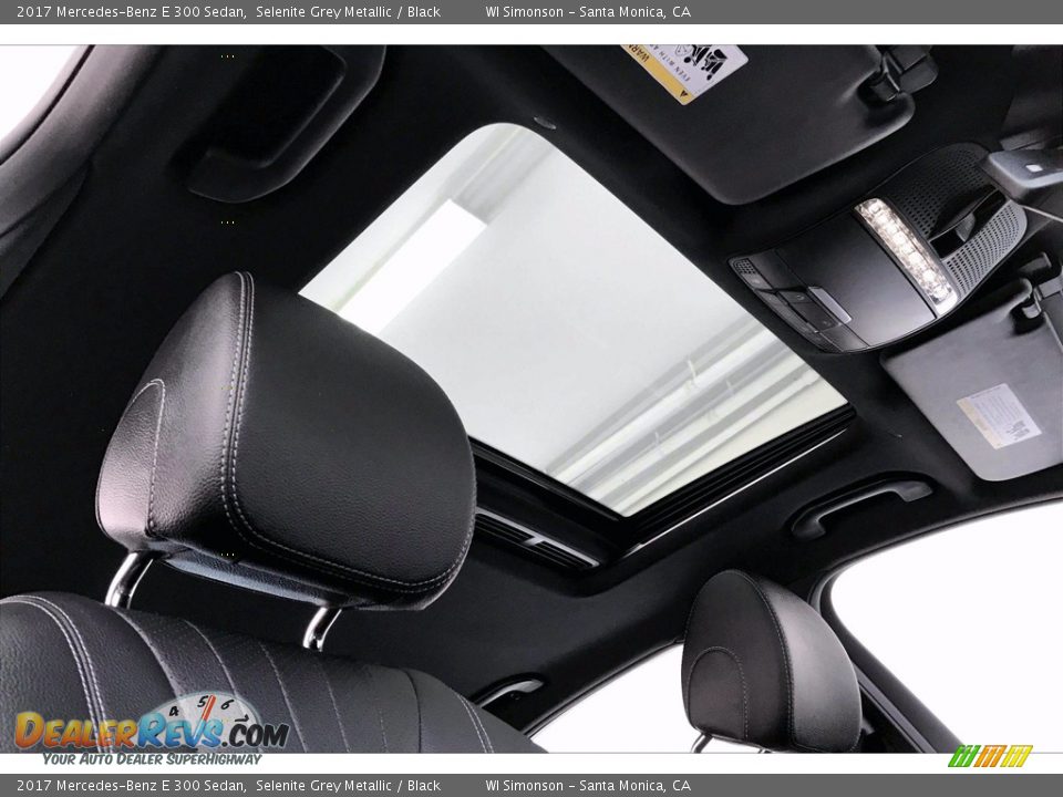 2017 Mercedes-Benz E 300 Sedan Selenite Grey Metallic / Black Photo #29