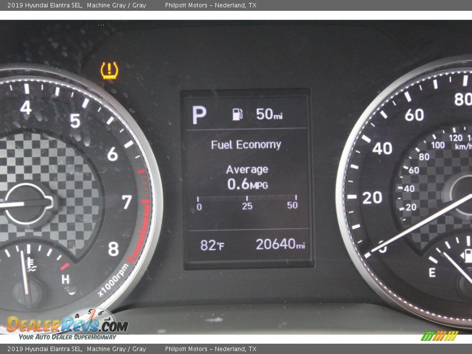 2019 Hyundai Elantra SEL Machine Gray / Gray Photo #16