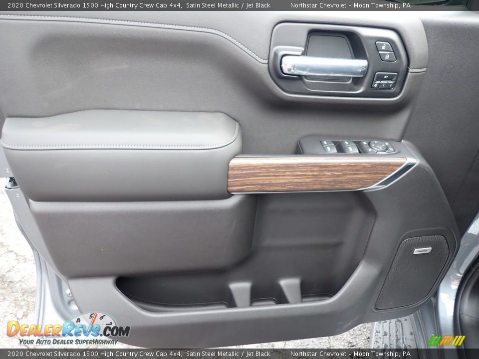 Door Panel of 2020 Chevrolet Silverado 1500 High Country Crew Cab 4x4 Photo #15