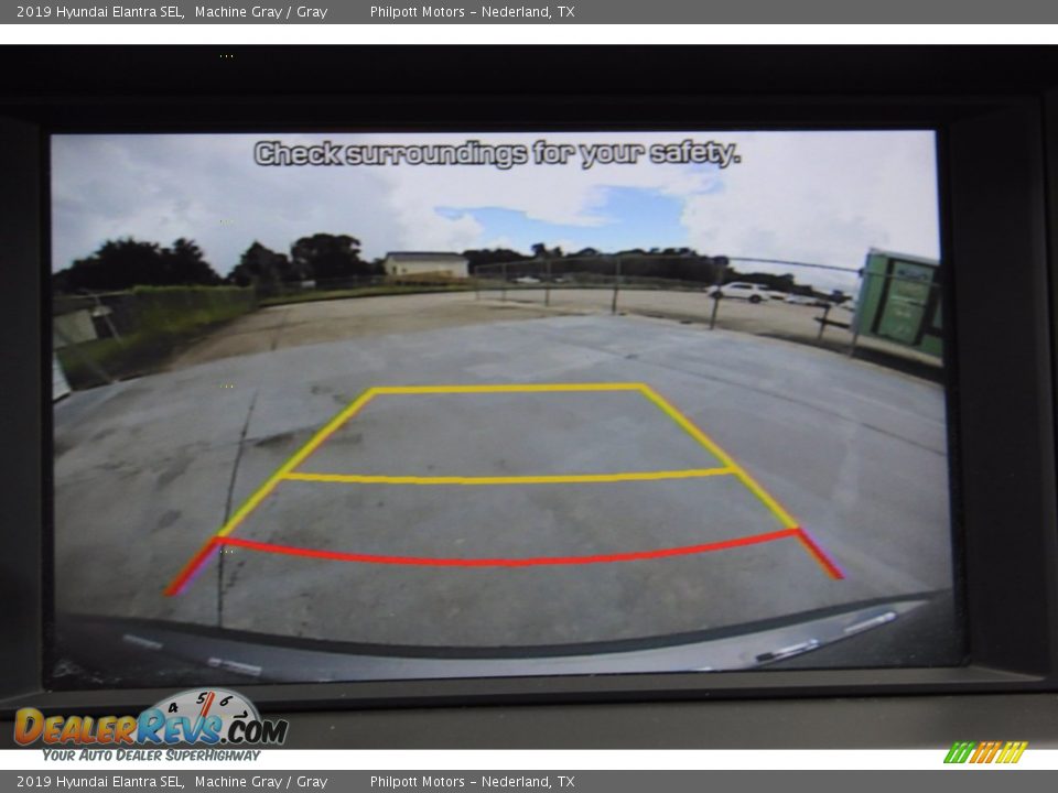 2019 Hyundai Elantra SEL Machine Gray / Gray Photo #19