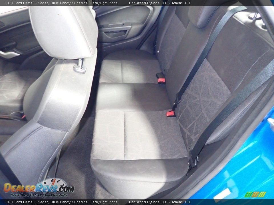 2013 Ford Fiesta SE Sedan Blue Candy / Charcoal Black/Light Stone Photo #20