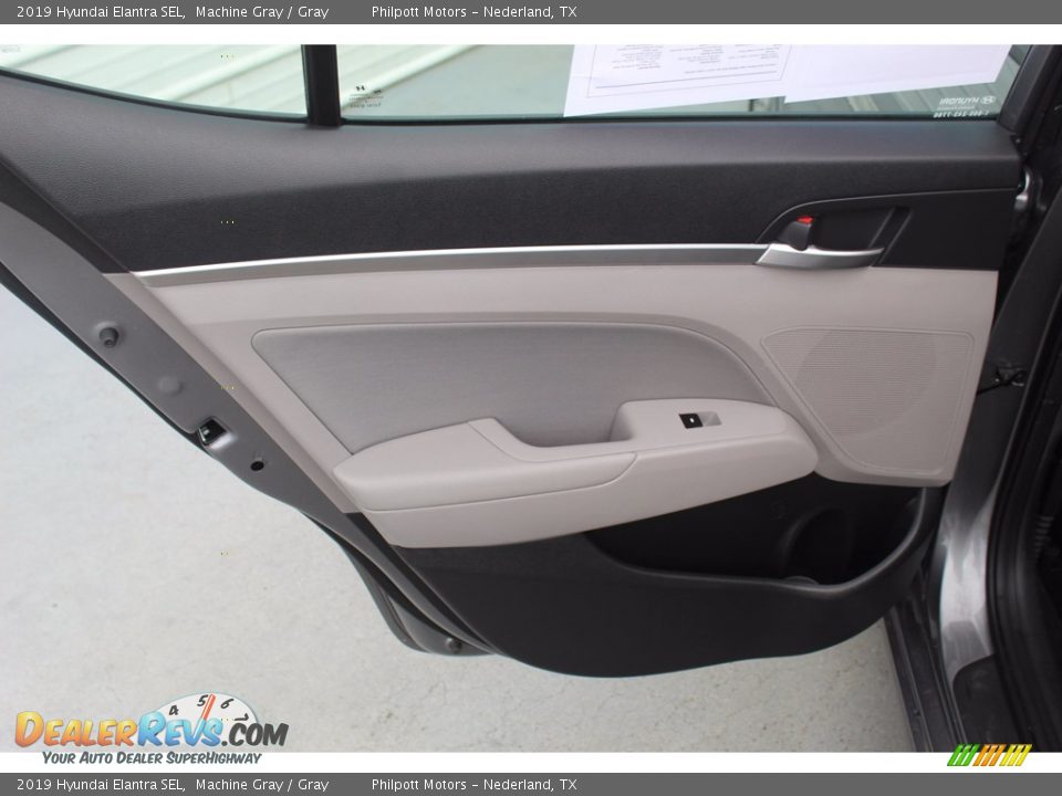 2019 Hyundai Elantra SEL Machine Gray / Gray Photo #20