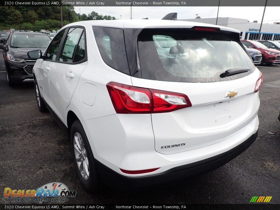 2020 Chevrolet Equinox LS AWD Summit White / Ash Gray Photo #3