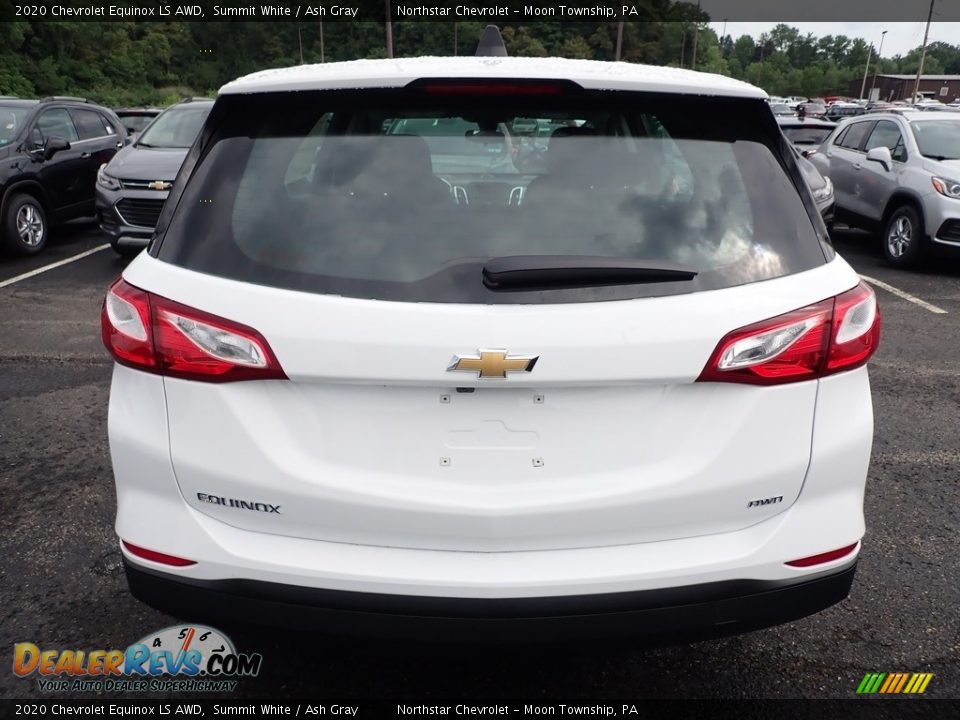 2020 Chevrolet Equinox LS AWD Summit White / Ash Gray Photo #4