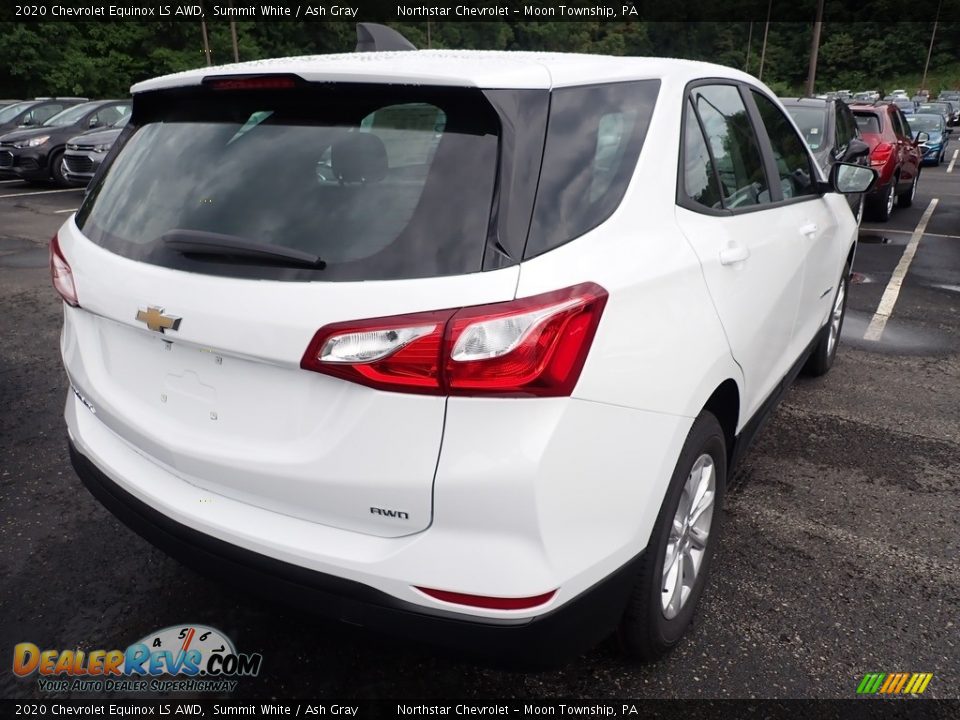 2020 Chevrolet Equinox LS AWD Summit White / Ash Gray Photo #5