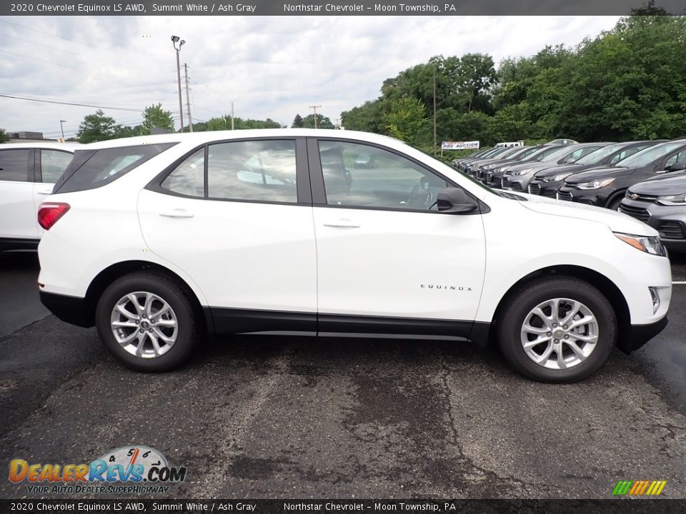 2020 Chevrolet Equinox LS AWD Summit White / Ash Gray Photo #6