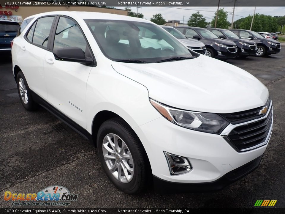 Summit White 2020 Chevrolet Equinox LS AWD Photo #7