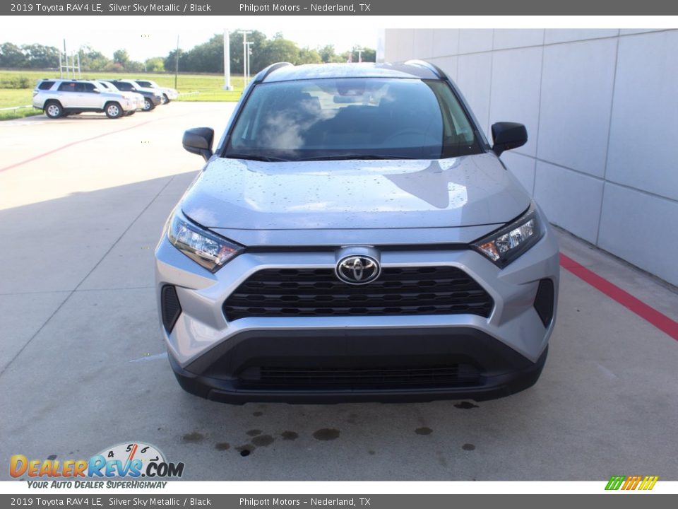 2019 Toyota RAV4 LE Silver Sky Metallic / Black Photo #3