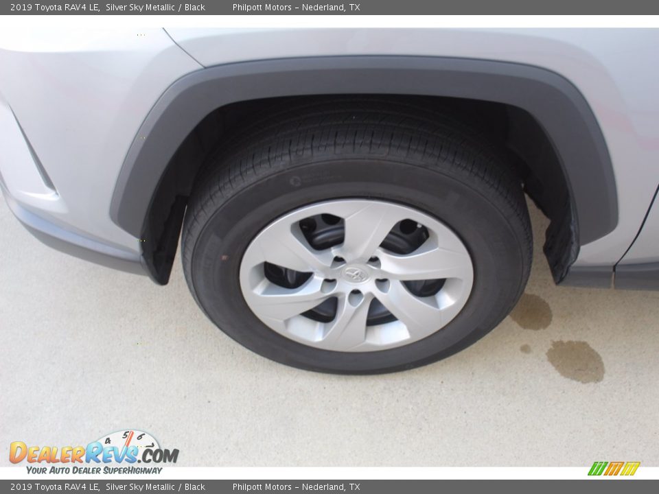2019 Toyota RAV4 LE Silver Sky Metallic / Black Photo #5