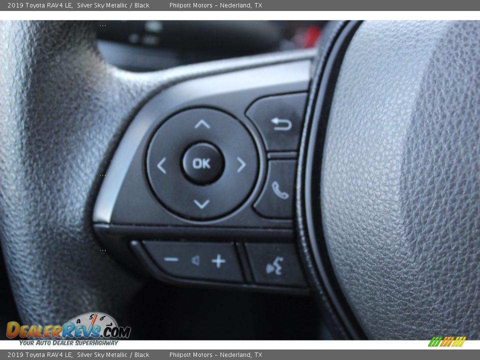 2019 Toyota RAV4 LE Silver Sky Metallic / Black Photo #11