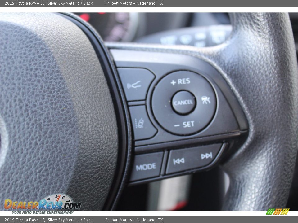 2019 Toyota RAV4 LE Silver Sky Metallic / Black Photo #12