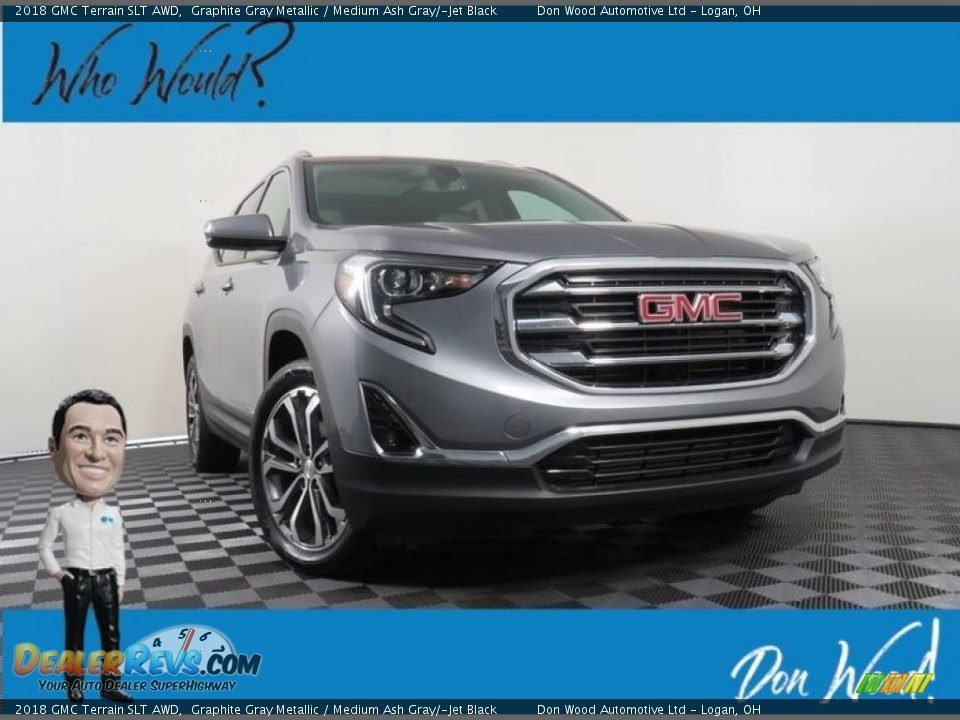 2018 GMC Terrain SLT AWD Graphite Gray Metallic / Medium Ash Gray/­Jet Black Photo #1