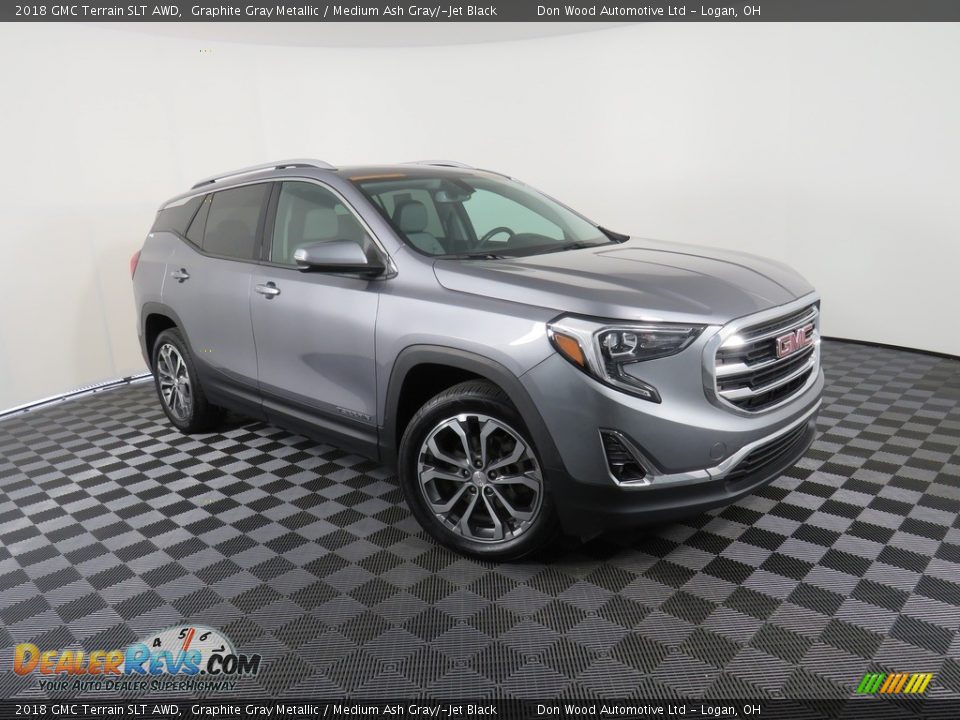 2018 GMC Terrain SLT AWD Graphite Gray Metallic / Medium Ash Gray/­Jet Black Photo #4