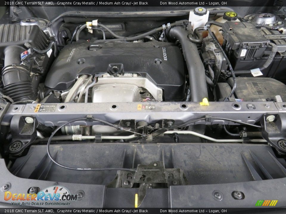 2018 GMC Terrain SLT AWD Graphite Gray Metallic / Medium Ash Gray/­Jet Black Photo #8