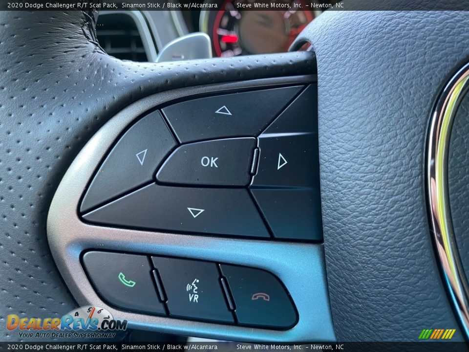 2020 Dodge Challenger R/T Scat Pack Steering Wheel Photo #16