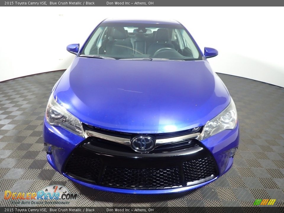 2015 Toyota Camry XSE Blue Crush Metallic / Black Photo #4