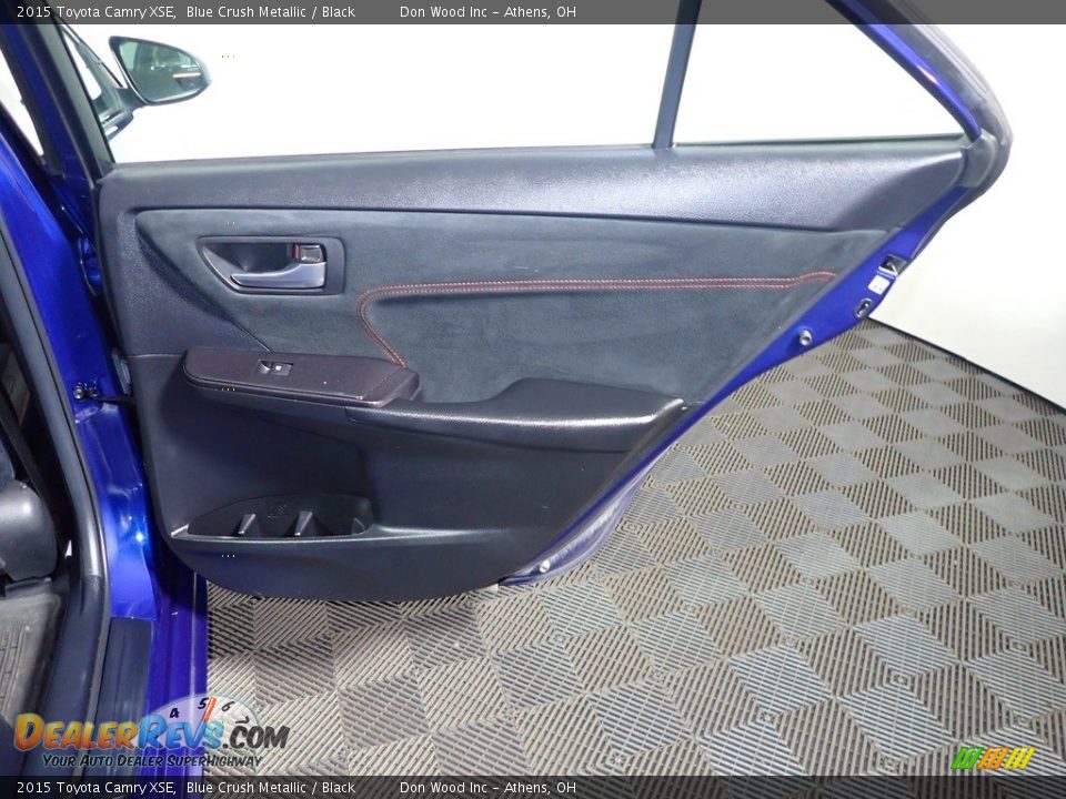 2015 Toyota Camry XSE Blue Crush Metallic / Black Photo #21