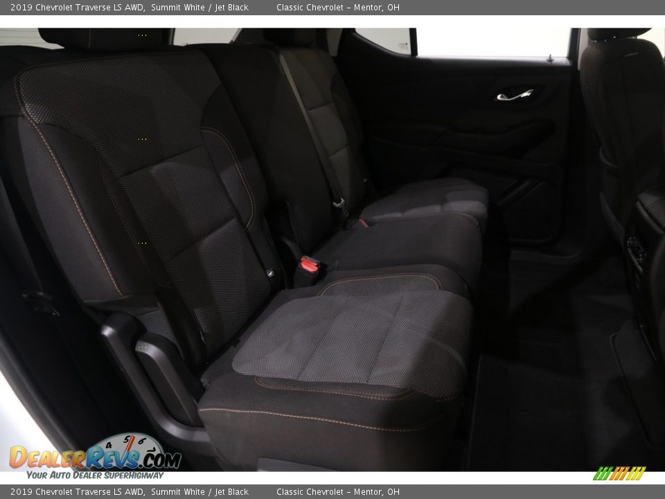 2019 Chevrolet Traverse LS AWD Summit White / Jet Black Photo #21
