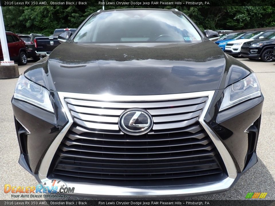 2016 Lexus RX 350 AWD Obsidian Black / Black Photo #9