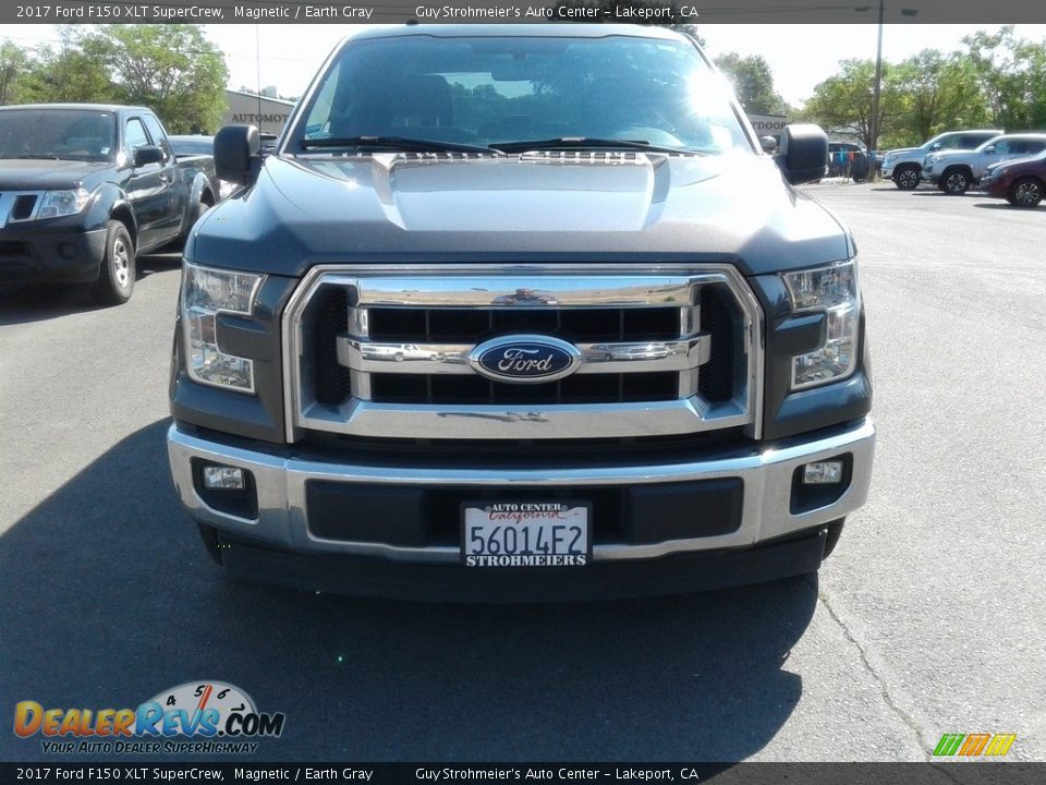 2017 Ford F150 XLT SuperCrew Magnetic / Earth Gray Photo #3