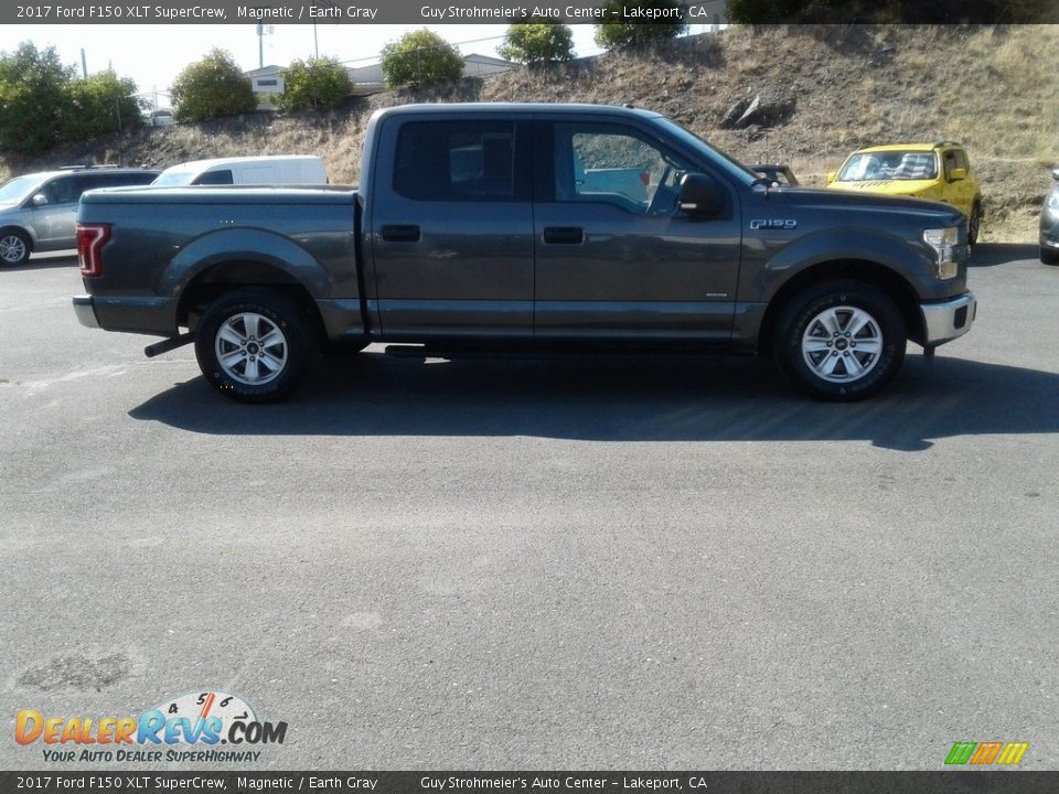 2017 Ford F150 XLT SuperCrew Magnetic / Earth Gray Photo #4