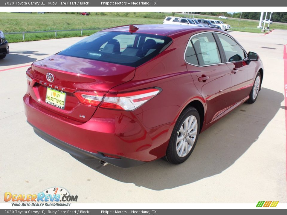 2020 Toyota Camry LE Ruby Flare Pearl / Black Photo #8