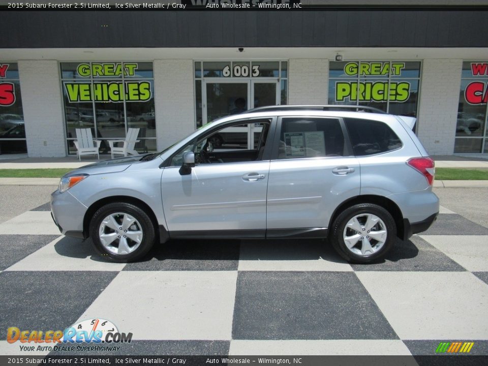 2015 Subaru Forester 2.5i Limited Ice Silver Metallic / Gray Photo #1