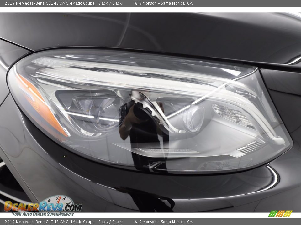 2019 Mercedes-Benz GLE 43 AMG 4Matic Coupe Black / Black Photo #3