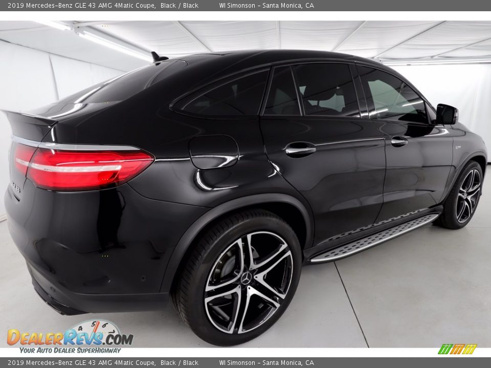 2019 Mercedes-Benz GLE 43 AMG 4Matic Coupe Black / Black Photo #4