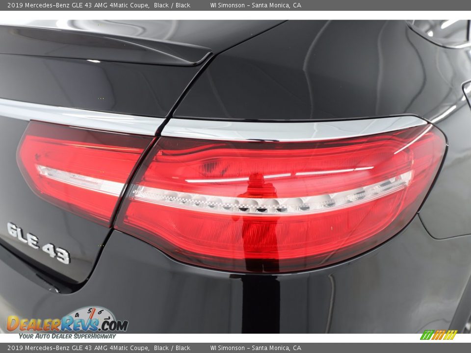 2019 Mercedes-Benz GLE 43 AMG 4Matic Coupe Black / Black Photo #5