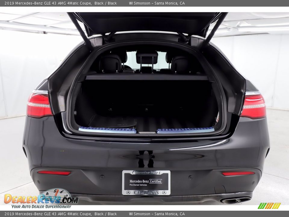 2019 Mercedes-Benz GLE 43 AMG 4Matic Coupe Black / Black Photo #7
