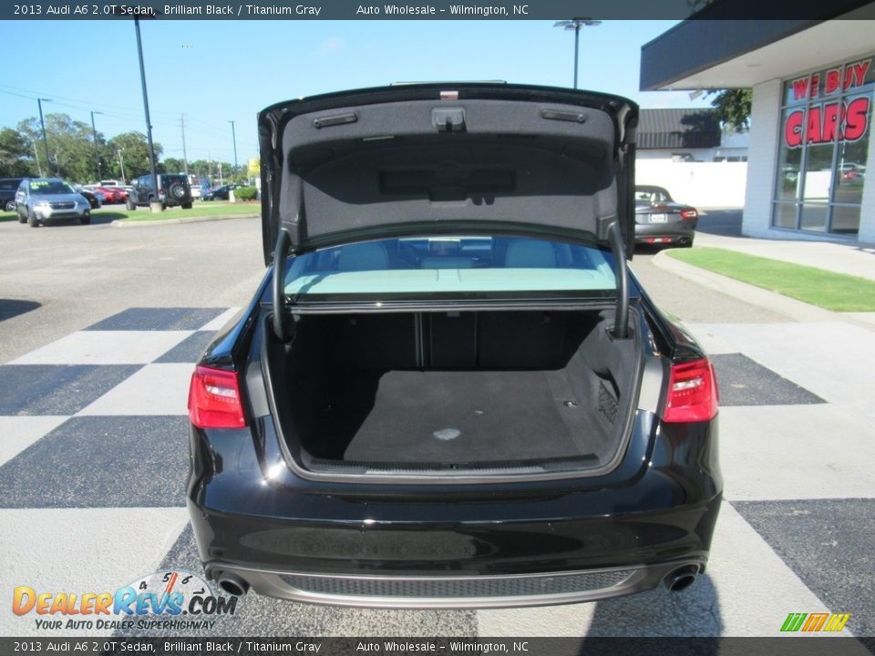 2013 Audi A6 2.0T Sedan Brilliant Black / Titanium Gray Photo #5