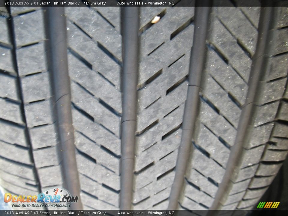 2013 Audi A6 2.0T Sedan Brilliant Black / Titanium Gray Photo #8