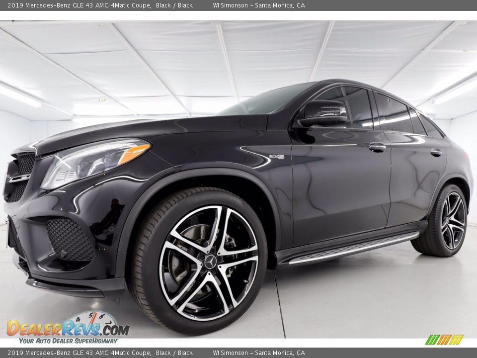 2019 Mercedes-Benz GLE 43 AMG 4Matic Coupe Black / Black Photo #13