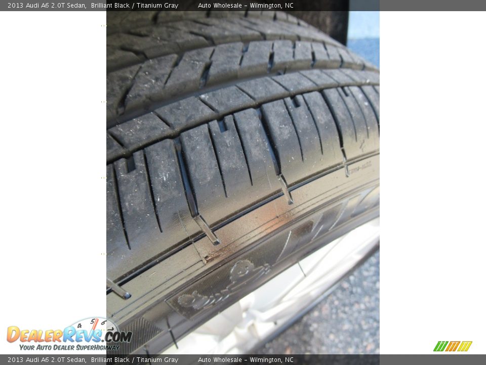 2013 Audi A6 2.0T Sedan Brilliant Black / Titanium Gray Photo #9