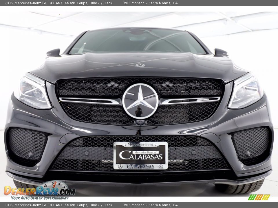 2019 Mercedes-Benz GLE 43 AMG 4Matic Coupe Black / Black Photo #15