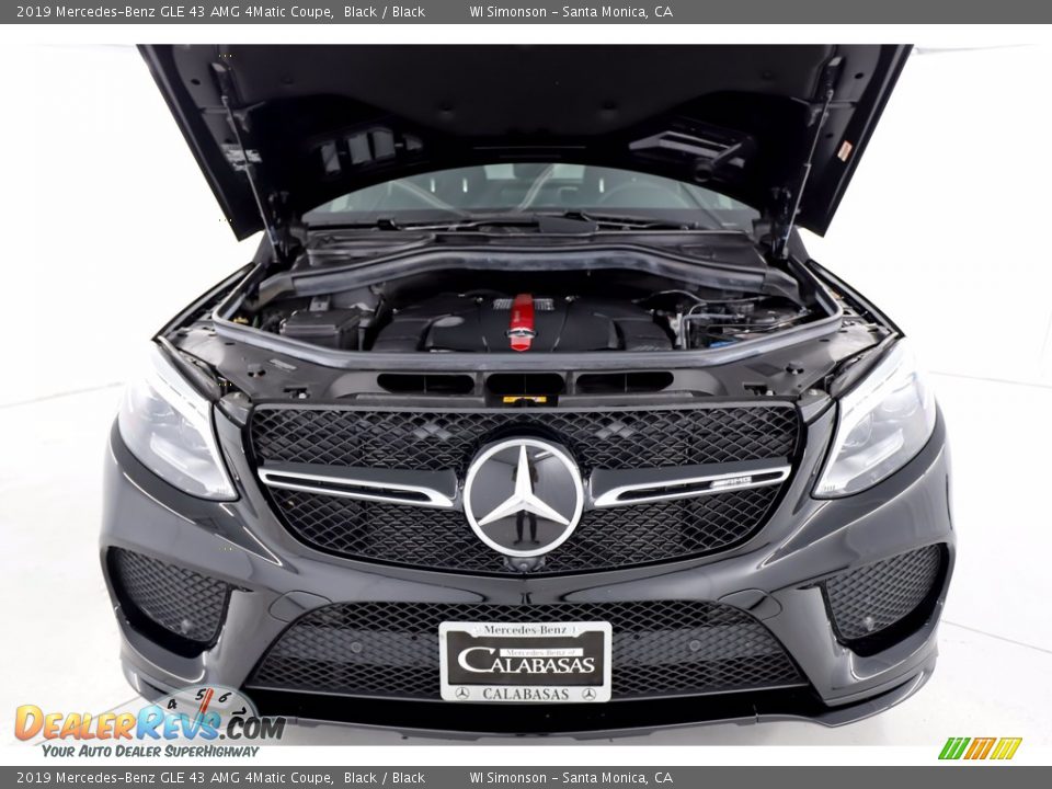 2019 Mercedes-Benz GLE 43 AMG 4Matic Coupe Black / Black Photo #16