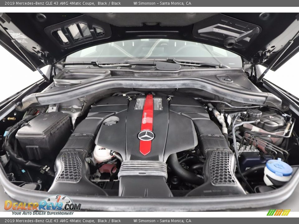 2019 Mercedes-Benz GLE 43 AMG 4Matic Coupe Black / Black Photo #17