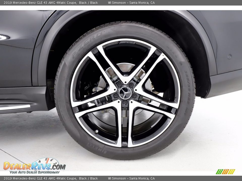 2019 Mercedes-Benz GLE 43 AMG 4Matic Coupe Black / Black Photo #18