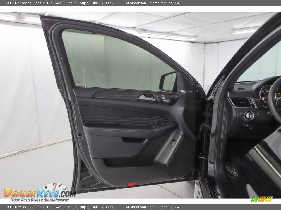 2019 Mercedes-Benz GLE 43 AMG 4Matic Coupe Black / Black Photo #20