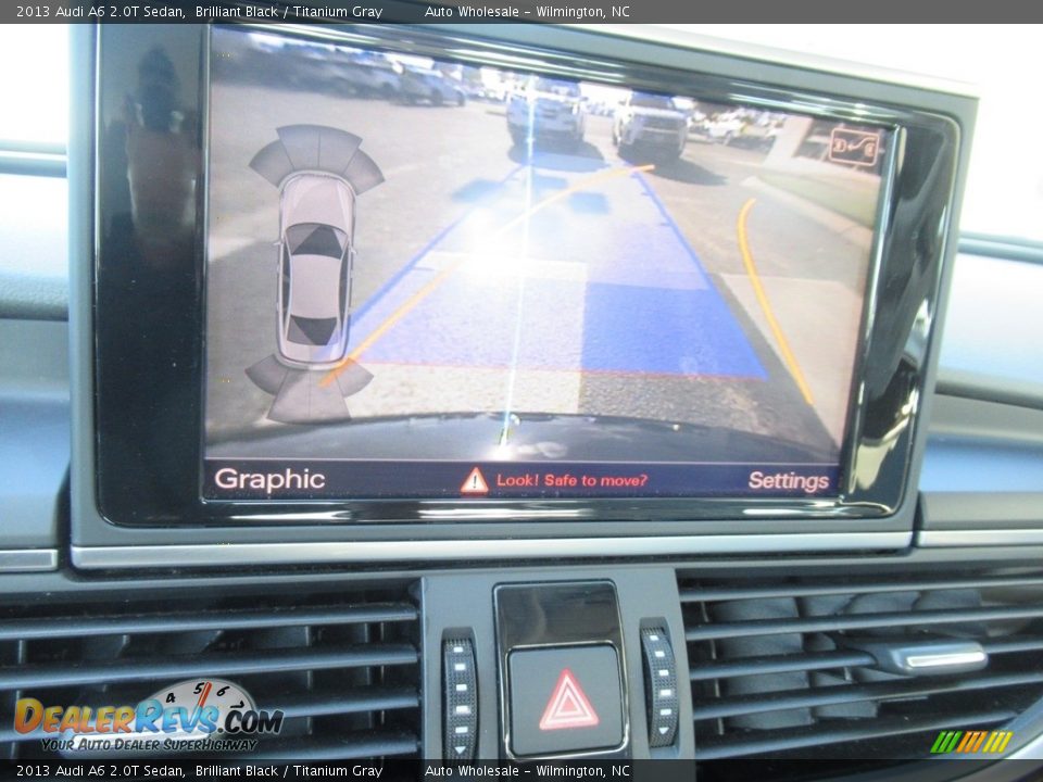 2013 Audi A6 2.0T Sedan Brilliant Black / Titanium Gray Photo #18