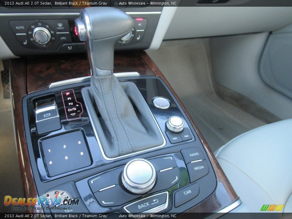 2013 Audi A6 2.0T Sedan Brilliant Black / Titanium Gray Photo #19