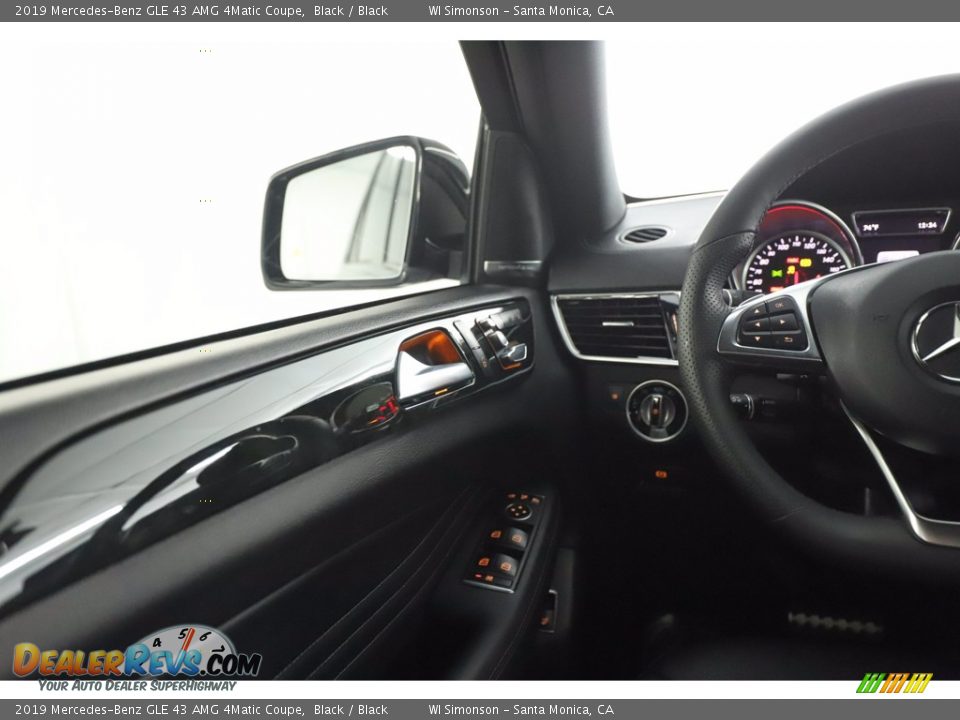 2019 Mercedes-Benz GLE 43 AMG 4Matic Coupe Black / Black Photo #24