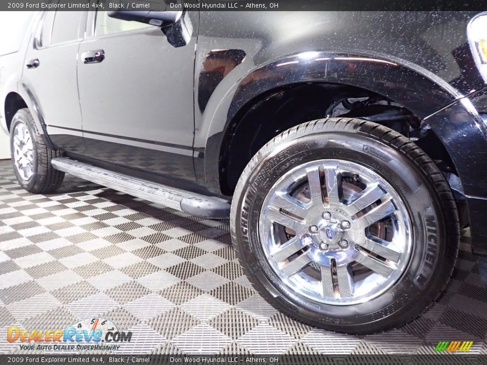 2009 Ford Explorer Limited 4x4 Black / Camel Photo #3