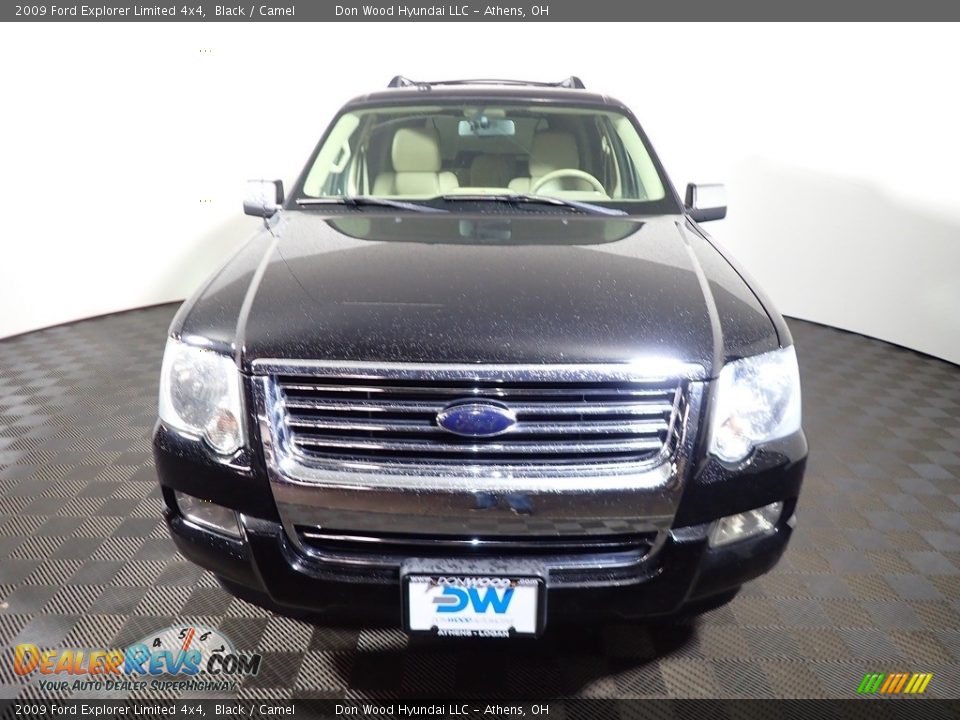 2009 Ford Explorer Limited 4x4 Black / Camel Photo #4