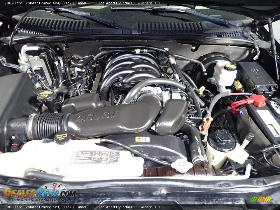 2009 Ford Explorer Limited 4x4 Black / Camel Photo #6