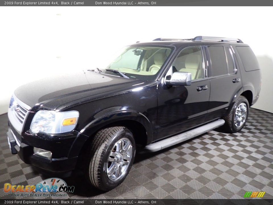 2009 Ford Explorer Limited 4x4 Black / Camel Photo #7